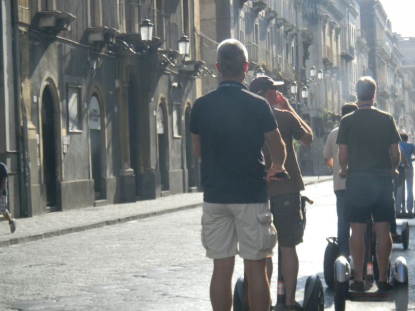 3-Hour Catania Segway PT Authorized Tour - First Training Stop: Borsellino Parking and a Real Safety Brief