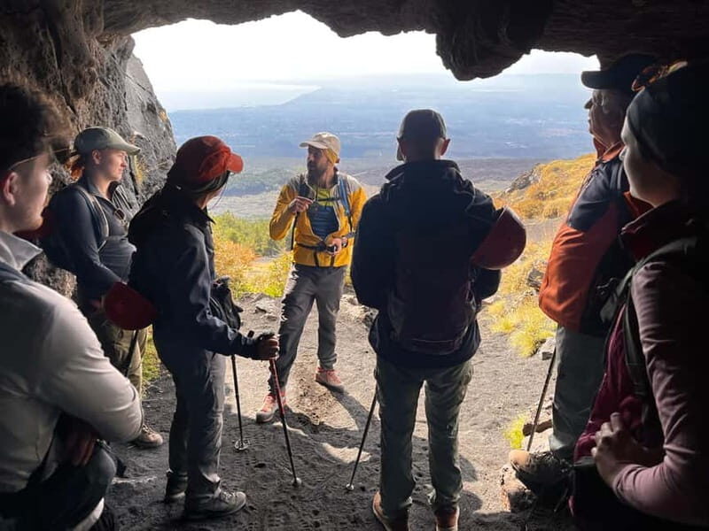 Catania: Mount Etna Adventurous Tour with a Volcano Guide - The Main Hike and Crater Views Facing the Ionian Sea