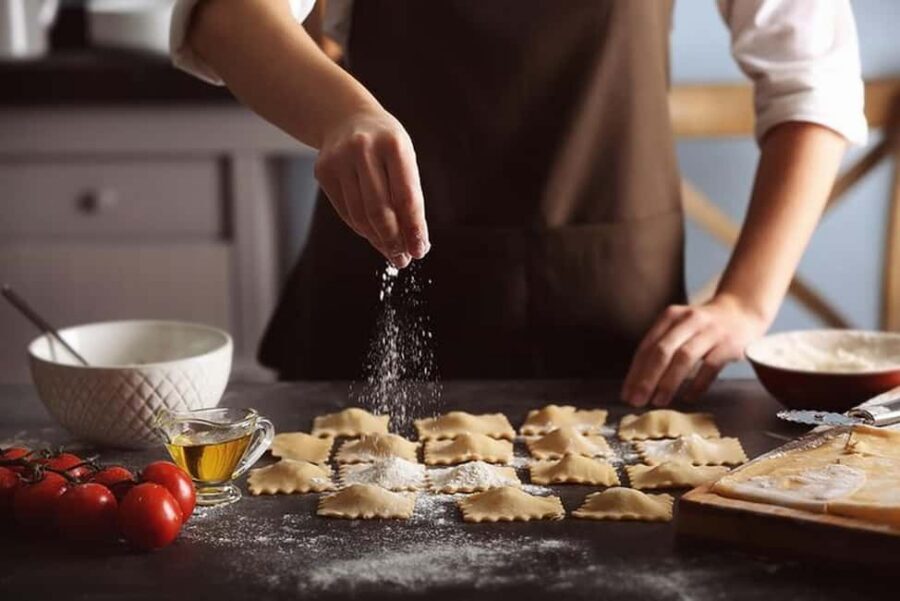 Catania: Pistachio Ravioli, Pasta Home Cooking Class w/ Wine - Wine with your ravioli: why the pairing is part of the teaching