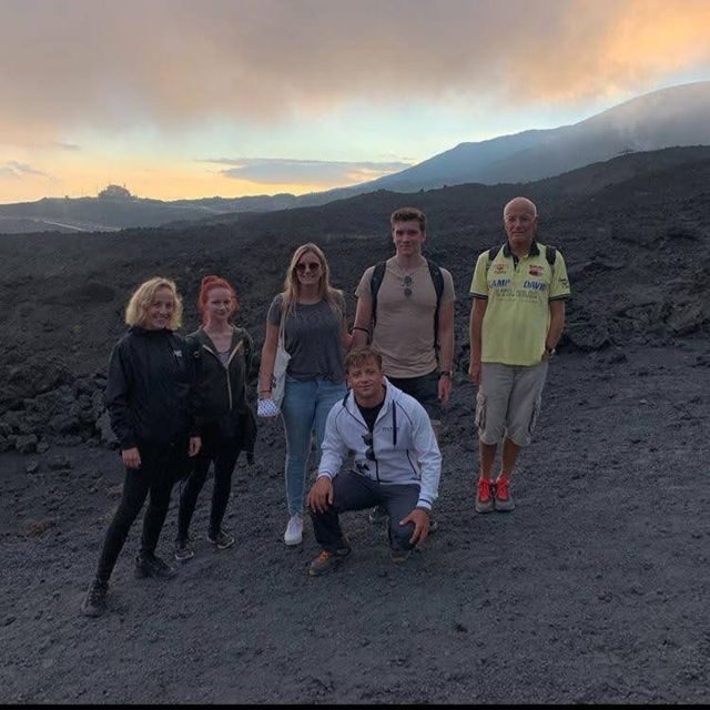 Catania: Sunset Jeep Tour of Mount Etna and Lava Flow Caves - Getting from Catania: pickup options and what the ride is like