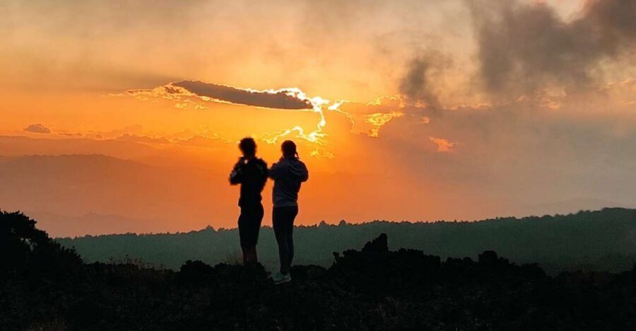 Etna excursions at sunset ancient craters and lava flows - Van Ride Time: What You’re Doing Before You Hike