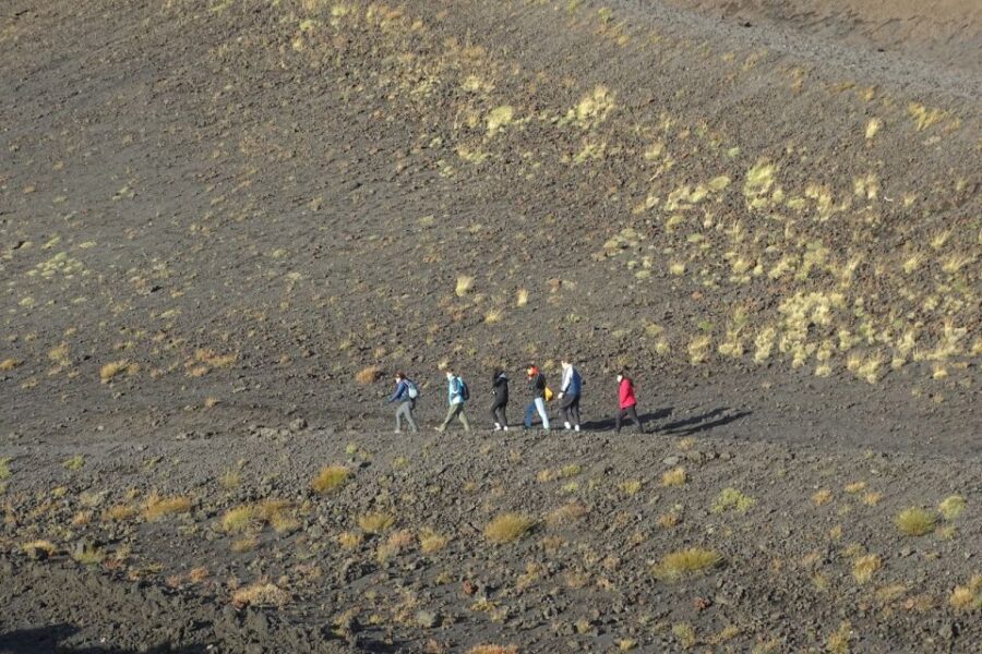 Etna excursions at sunset ancient craters and lava flows - Stop 1: Ancient Side Craters (Learning to Read Etna)