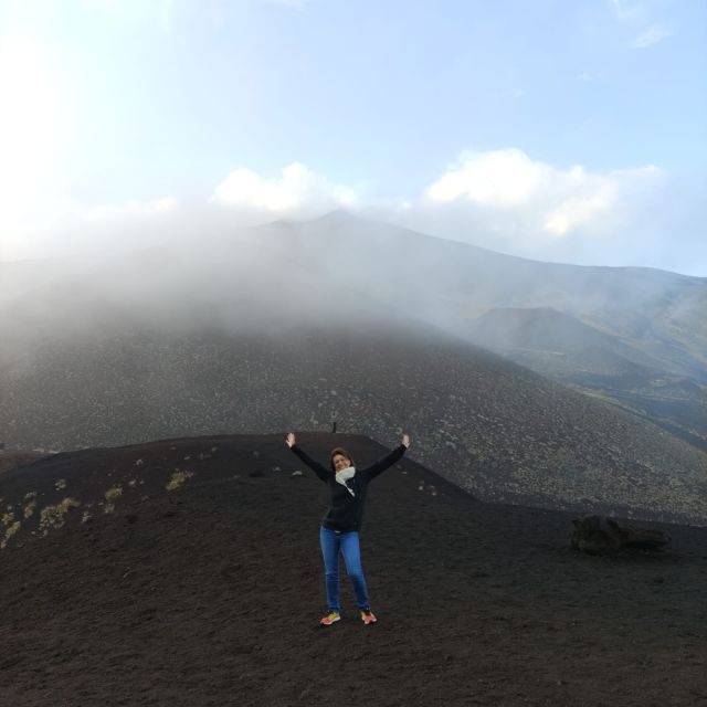 Etna excursions at sunset ancient craters and lava flows - The Main Hike: A 2 km Easy Loop With Panoramic Views