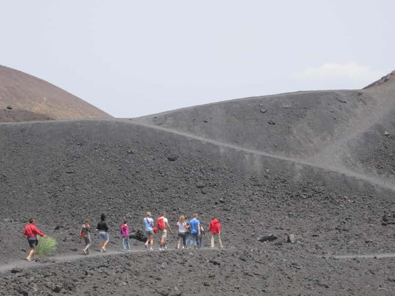 Etna: Jeep excursion and trekking suitable for everyone. Shoes and jacket provided free of charge. - The Linguaglossa segment: guided time plus big Etna context