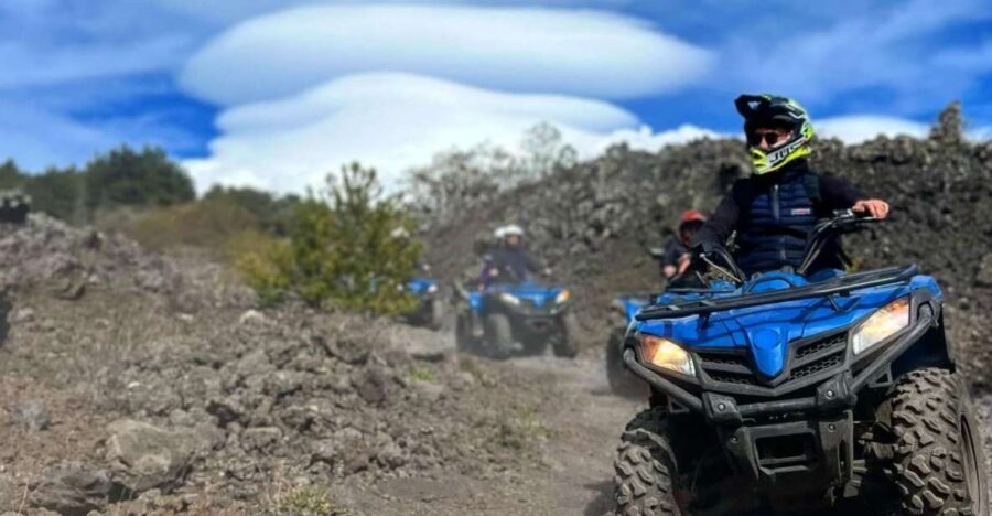 Etna quad tour - 2 hours - Moonscape Views and the Lava-Flow Cave Stop