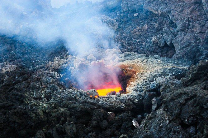 Etna & Taormina from Catania - The Cave Stop: Helmets and Torches, Grotta Cassone or Ladroni