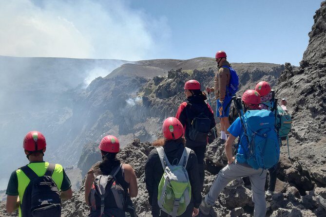Etna Volcano: South Side Guided Summit Hike - The summit approach: from near 2,900 m into crater country