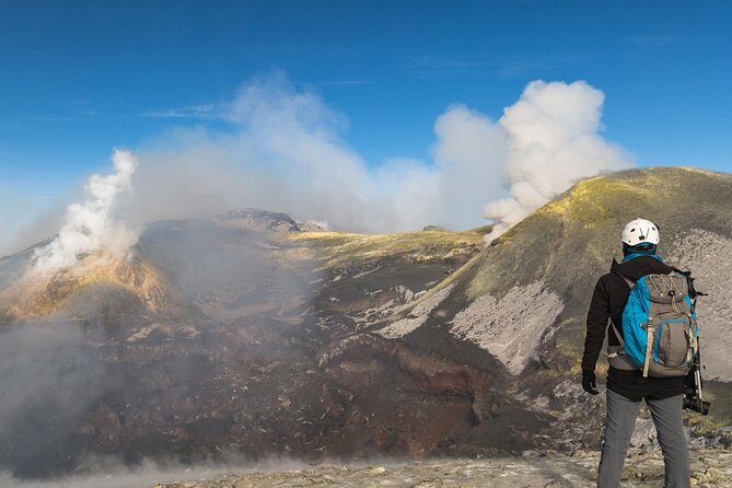 Etna Volcano: South Side Guided Summit Hike - Craters, gases, and the Central Crater rim (Stop: crater sommitali area)