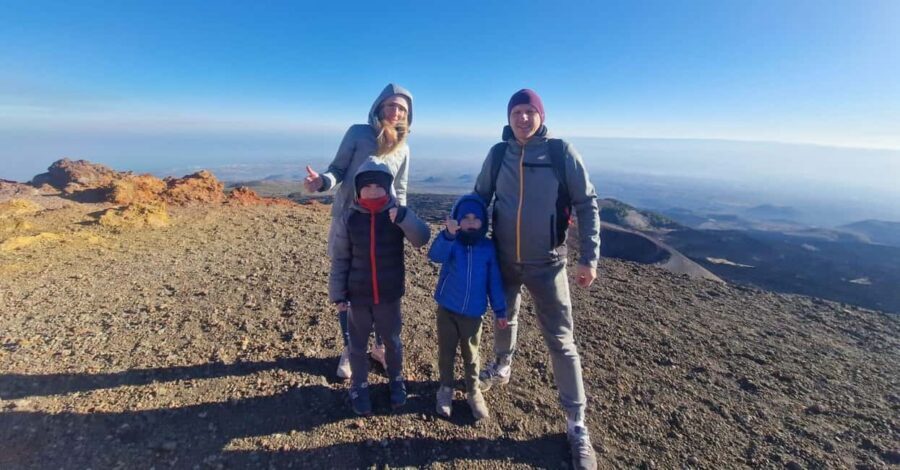 Etna walking tour, visit of a lava tunnel, Arancino tasting - Mt Etna Day, Real Value at $66.84 Per Person