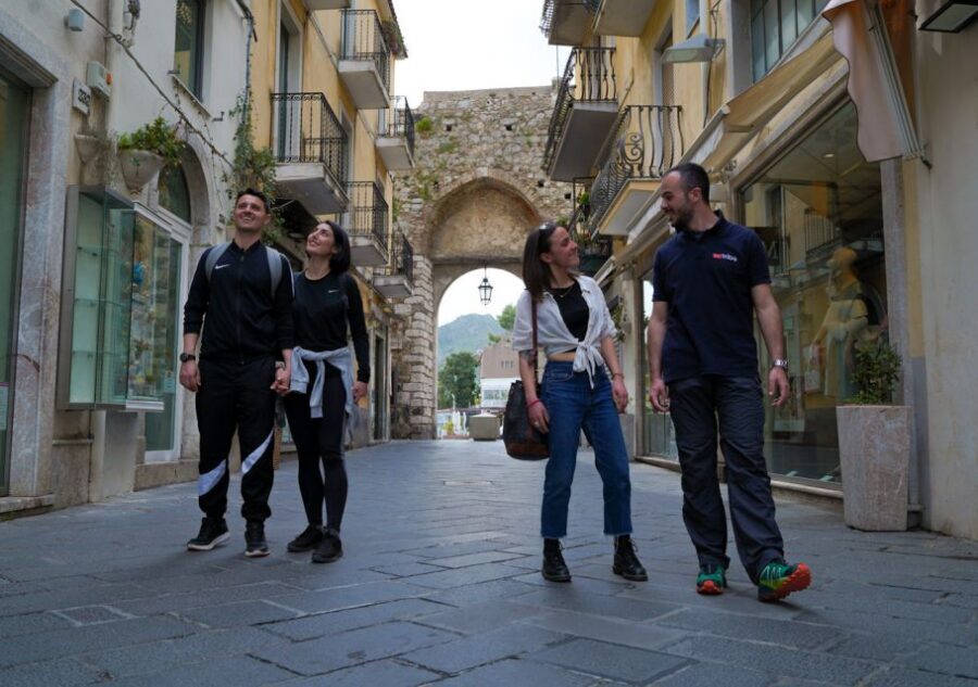 From Catania: Full-Day Mount Etna and Taormina Tour - Rifugio Sapienza on Etna: lava, craters, and that wind-in-your-face feeling