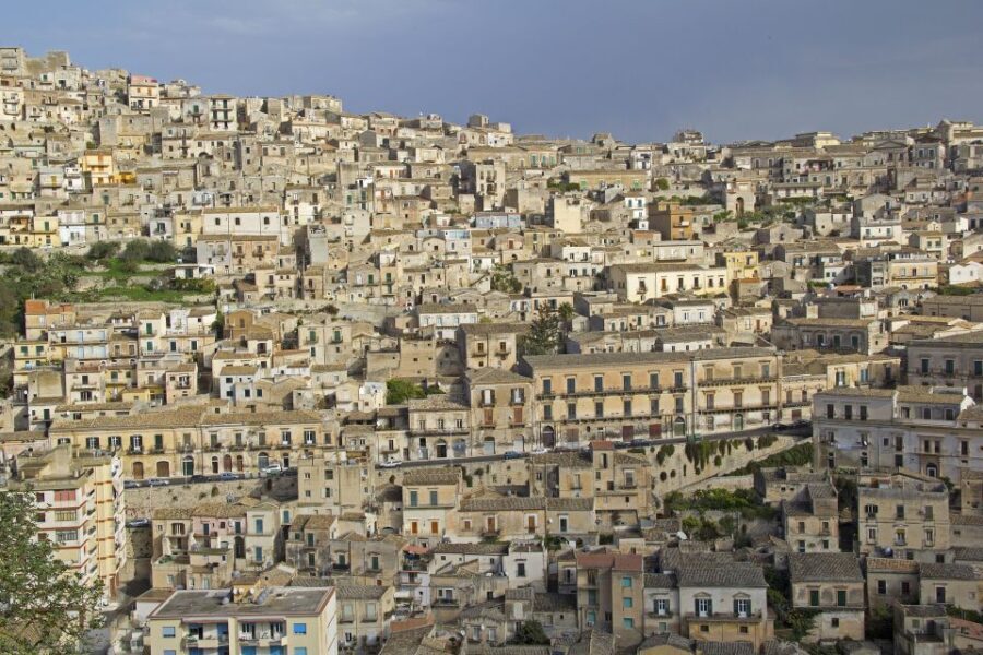 From Catania: Inspector Montalbano Day Tour with Audio Guide - Modica: Castello dei Conti views and Modica chocolate