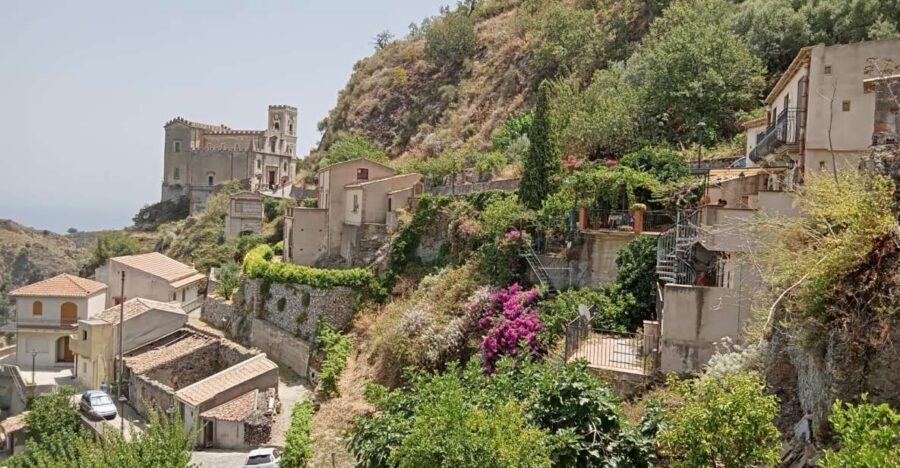 From Catania Private Godfather Tour Forza D'Agro and Savoca - Forza d’Agro: Santissima Annunziata and the Ionian Coast Views