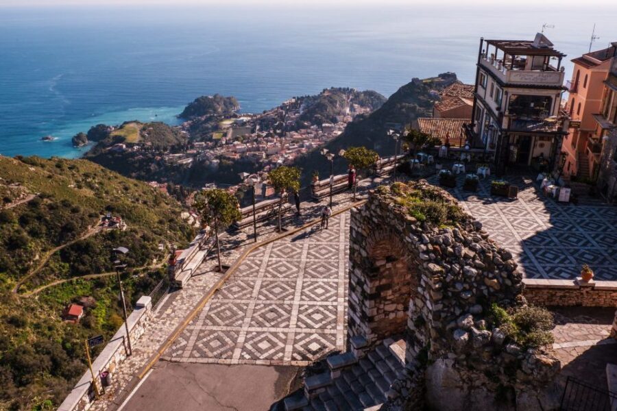 From Catania: Taormina, Isola Bella, and Castelmola Day Trip - Castelmola village: the last viewpoint you’ll want to linger at