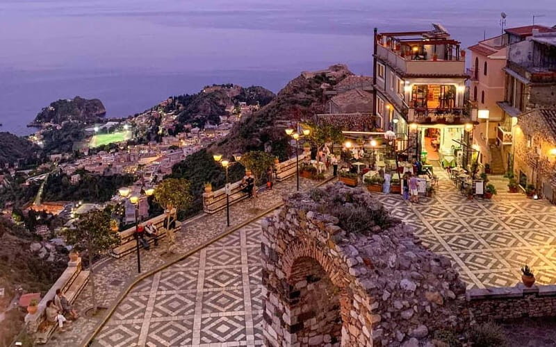 From Catania: Taormina, Isola bella & Castelmola tour - Isola Bella Bay: nature reserve views, plus swimming in warm months