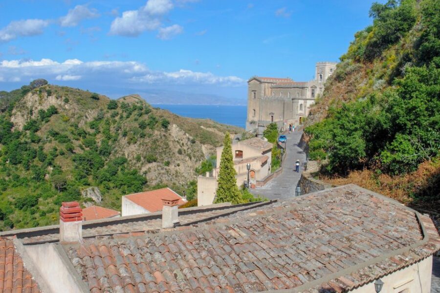 From Taormina: Private Godfather Tour with Lunch - Savoca: Bar Vitelli, the Wedding Square, and Santa Lucia