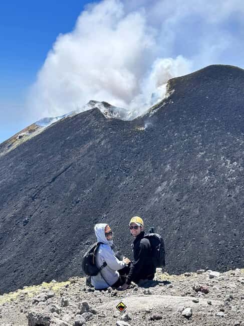 Mount Etna: Ascent to 2800m by 4x4 - Getting to 2810m: the 4x4 ride from Piano Provenzana to Pizzi Deneri