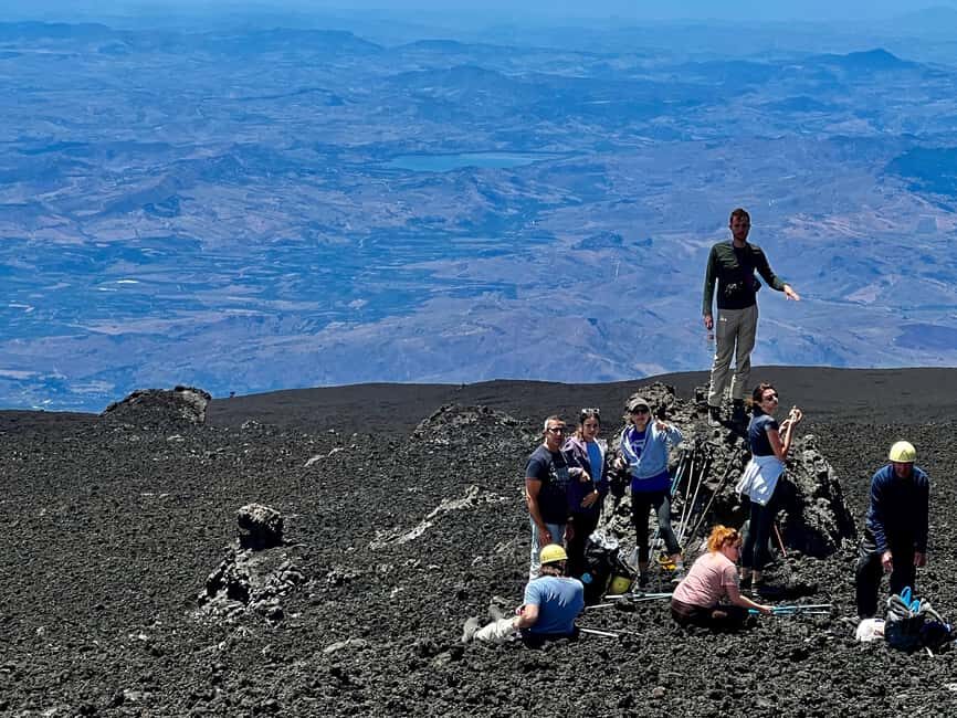 Mount Etna: Tour to the Summit Craters by Cable Car - The Valle del Bove: amphitheater views after the summit descent