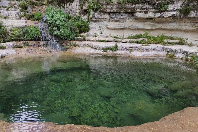 Nature Reserve ,Trekking Eco Tour in Iblei National Park - Water moments and dusk atmosphere at Cava del Carosello