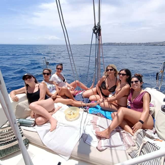 Sailboat Tour with Apertif in the islands of the cyclops - Porto d’Ulisse: your first real break for swimming and snorkeling